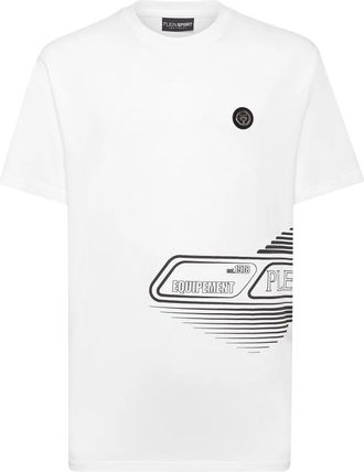 Plein Sport T-Shirts - Heren - Sportshirts - Wit - 2XL - Fitness