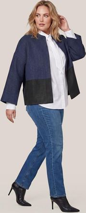 Mart Visser Louise Jacket Zwart / Navy Maxi