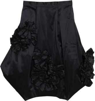 Biyan Taffeta ballonrok - Blauw