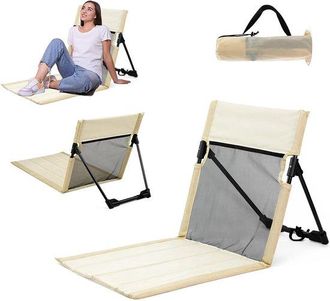 OEM Silla De Playa, Esterilla De Playa, Plegable, Cama De Playa Plegable Con Respaldo, Compacta Y F&aacute;cil De Transportar, Camping, Picnic, Verde