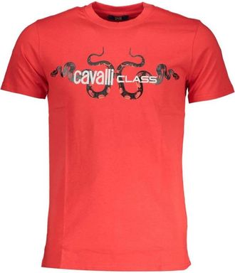Cavalli Hombre, Camisetas, Rojo, Talla: L
