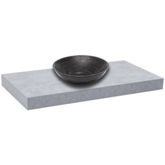Puma Mobiletto Dolce 100x8x50 cm, cemento opaco (DO10050BE) - Naturel