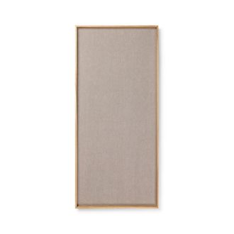 Ferm Living Scenery Pinnwand, 45 x 100 cm, Eiche natur / beige