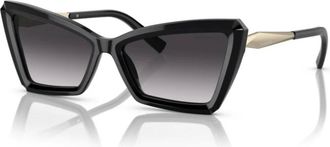 Tiffany & Co. Sunglasses, female, Black, ONE SIZE, Black Sunglasses with Grey Gradient Lenses