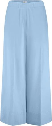 Riani Wide Broeken - Dames - Wijde Broeken - Blauw - L - Broeken