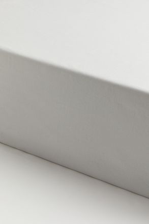 H&M Spannbettlaken aus Baumwolle - Grau