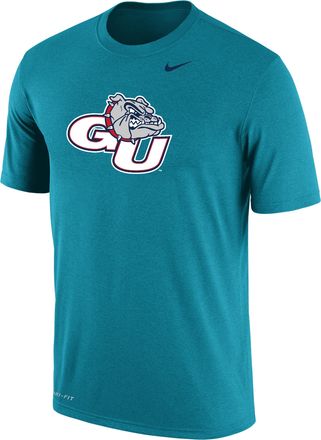 Nike Gonzaga Nike Mens Dri-FIT College T-Shirt in Green | M11843P339-GON