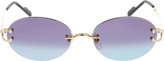 Cartier Zonnebrillen - unisex - Zonnebrillen - Geel - ONE Size - Accessoires