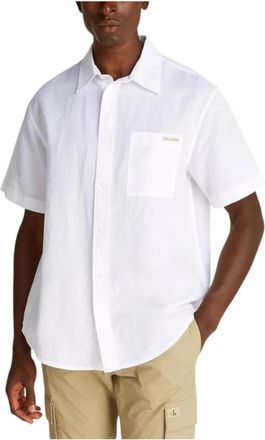 Calvin Klein Jeans Uomo, Magliette, Bianco, M, new