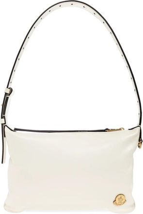 Moncler Schoudertas - Dames - Schoudertassen - Beige - ONE Size - Leer - Tassen