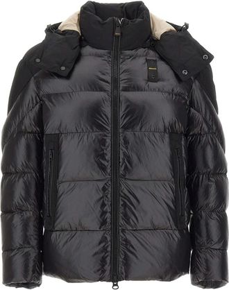 Blauer Kiernan Down Jacket - Heren - Winterjassen - Zwart - XL - Nylon - Jassen