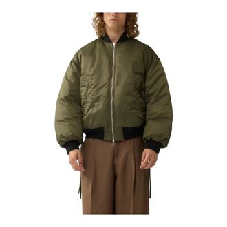 New Amsterdam Surf Association Chaqueta Bomber Reversible - Jackets - Hombre - Verde - L