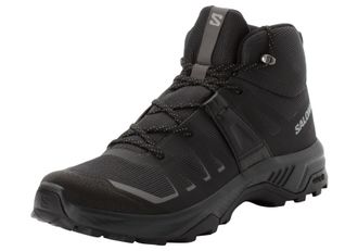 Salomon Wanderschuh SALOMON EXTEND MID GORE-TEX, Herren, Gr. 41, schwarz (phantom, schwarz, castlerock), Synthetik, Textil, Schuhe Wanderschuh, wasserdicht