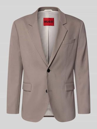 HUGO BOSS Regular Fit Anzugsakko mit Viskose-Anteil Modell Karlo243X in Hellbraun, Gr&ouml;&szlig;e 102