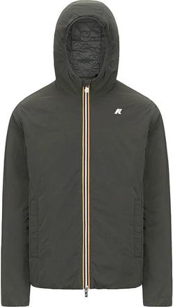 K-Way Jack Plain Warm Jacket - Heren - Regenjassen - Groen - L - Leer - Jassen