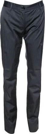 Dolce & Gabbana Broek met krijtstreep - Zwart