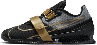 Nike Mens Romaleos Weightlifting Shoes in Black | CD3463-001
