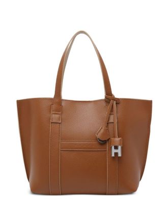 Hogan Brown Script Small Tote