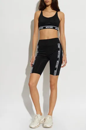 Moschino Short Active Shorts, Womens, Black