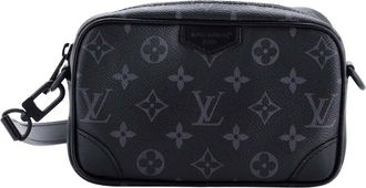 Louis Vuitton Black Monogram Eclipse Trocadero Wearable Wallet (Authentic Pre-Loved)