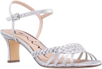 Nina Babe Sandal in Silver at Nordstrom, Size 7.5
