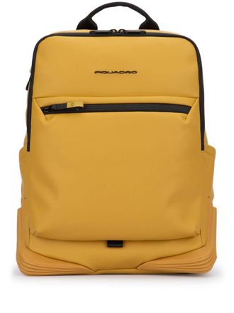 Piquadro water-resistant backpack - Yellow