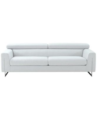 Pasargad Home Serena Modern Silver Sofa