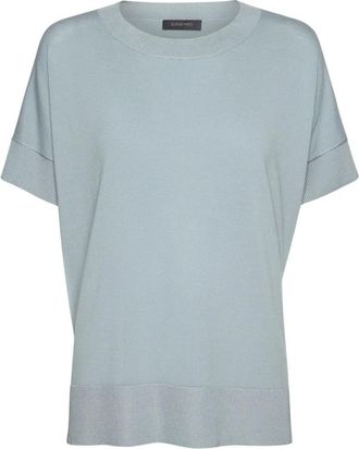 Elena Miro Rondgebreide bovenkleding - Dames - Ronde hals truien - Blauw - L - Truien & Vesten