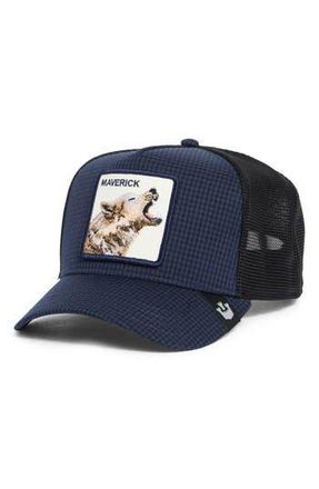 Goorin Brothers Maverick Patch Trucker Hat in Navy at Nordstrom Rack