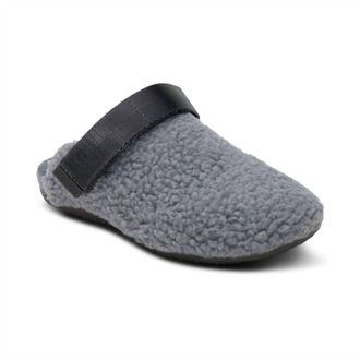 Aetrex Womens Millie Arch Support Slipper In Charcoal