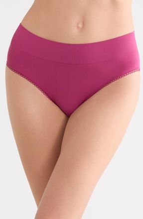 Wacoal Feeling Flexible High Cut Briefs in Raspberry Coulis at Nordstrom, Size Xx-Large