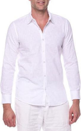 Ranee&rsquo;s Full Sleeves Resort Shirt in White at Nordstrom Rack, Size Xx-Large