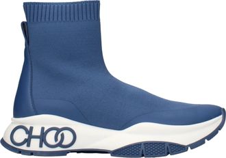 Jimmy Choo London Landon Sock Boots Herren Stoff Blau/Denim