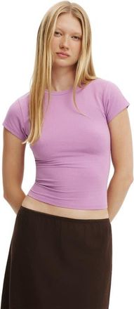 Cotton On Womens All Day Crew Tee in Lavender Dusk at Nordstrom, Size Xx-Small