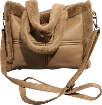 Rino&Pelle Rino & Pelle Jasha 7002512 Hand and Shoulder Bag Col. Toffee/Brown