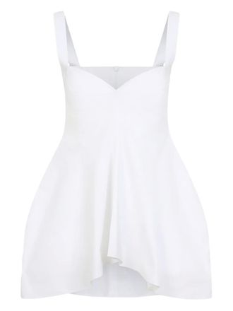 Carven poplin top - White