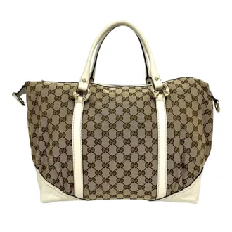 Gucci Pre-owned Gucci GG Canvas Horsebit Nail Boston Bag Unisex LIL77YINPYD0ECF9