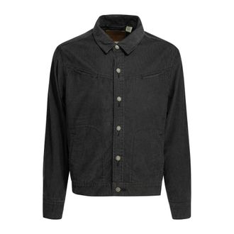 Levi's Market Miners Corduroy Trucker Jacket - Heren - Zomerjassen - Zwart - XL - Katoen - Jassen