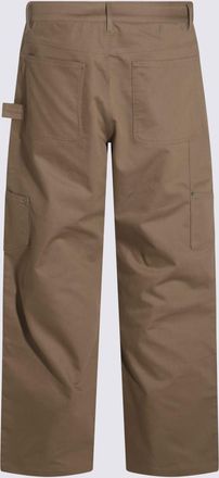 Golden Goose Brown Cotton Pants