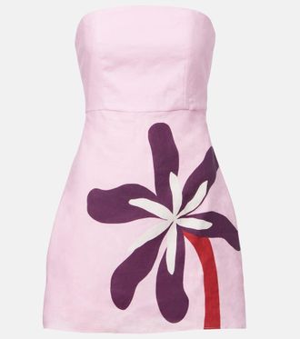 Cala de la Cruz Abito corto Roma in lino