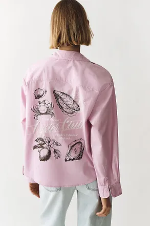 Maeve Novelty Shrunken Bennet Buttondown Shirt by Maeve