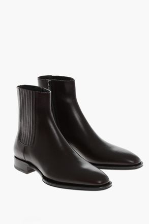 Dsquared2 Stivaletti Chelsea in Pelle D2 CLASSIC con Zip Interna Dsquared2