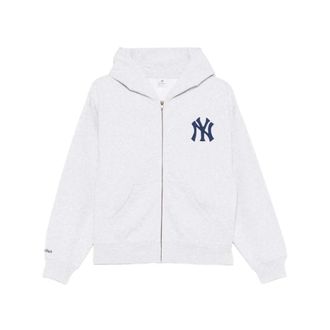 Sporty & Rich Zip-throughs, female, Gray, Size: XL Zip-Through Hoodie