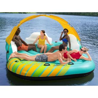 Bestway Colchoneta Inflable Para 5 Personas Sunny Lounge 291x265x83 Cm Bestway
