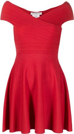 Philosophy di Lorenzo Serafini short-sleeve pleated minidress - women - Viscose - 44 - Red