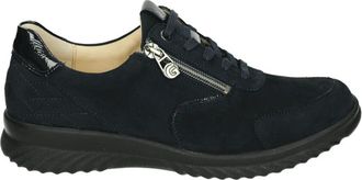 Ganter Blauwe Sportieve Lage Schoenen met Uitneembaar Voetbed - Dames - Sneakers - Blauw - 43 EU - Schoenen
