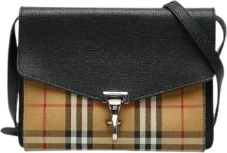 Burberry Borsa a spalla Pre-owned Nova Check in tela e pelle - - Pre-owned - Donna - Multicolore - ONE SIZE