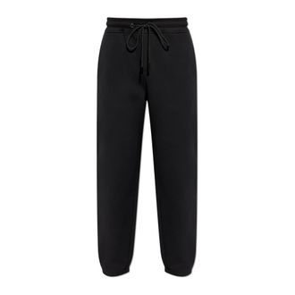 Iceberg Sweatpants, male, Black, Size: S Sweatpants with Cuffed Legs