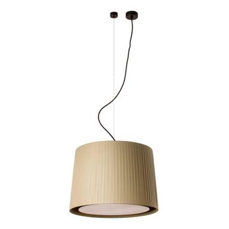 Faro Barcelona Samba Lampada Sospensione Nera/encintada Verde &Oslash;450