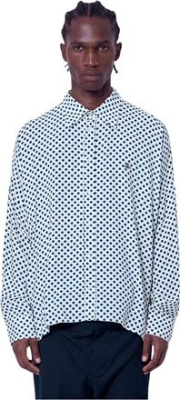 Vivienne Westwood Camisa Holgada Batwing - Shirts - Hombre - Azul - M